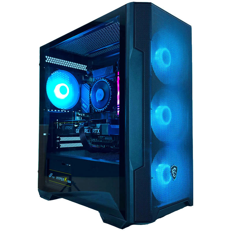 PC GAMER RTX 4070, Intel I5 13400F, 32GB RAM DDR5 , 1TB M.2 - RS Tech