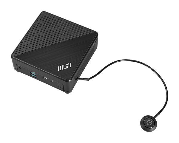 MSI Cubi N ADL-008AU Cubi N ADL Mini PC. Black, Pentium N200/4GB/128GB SSD/Wifi/Win11Pro/3Y