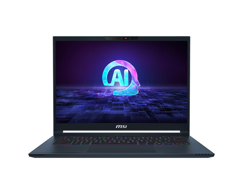 MSI Stealth 14 AI Studio A1VFG-046AU Gaming Notebook 14" 2.8K OLED Intel Core Ultra 7 processor 155H DDR5 8GB*2 1TB SSD Windows 11 Home RTX 4060, GDDR6 8GB