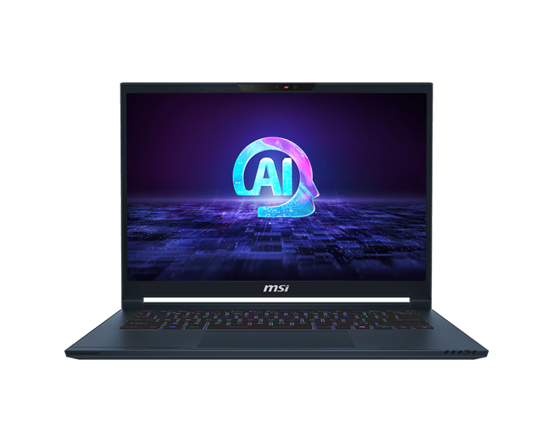 MSI Stealth 14 AI Studio A1VFG-046AU Gaming Notebook 14" 2.8K OLED Intel Core Ultra 7 processor 155H DDR5 8GB*2 1TB SSD Windows 11 Home RTX 4060, GDDR6 8GB