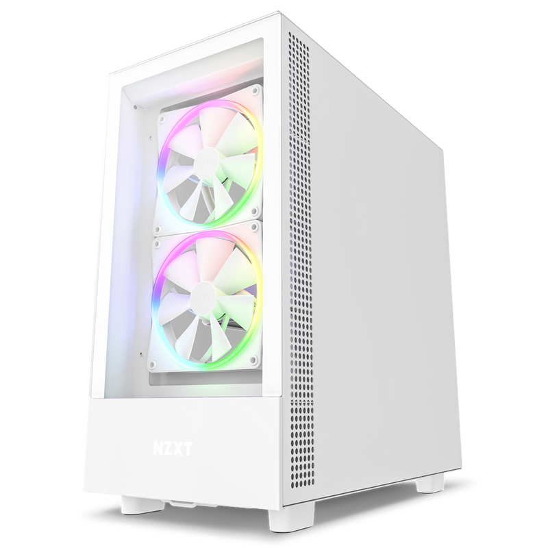 NZXT H Series H5 Elite Edition ATX Mid Tower Chassis All White color