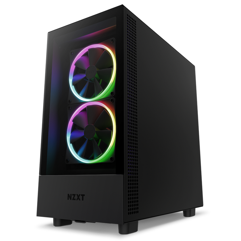 NZXT H Series H5 Elite Edition ATX Mid Tower Chassis All Black color