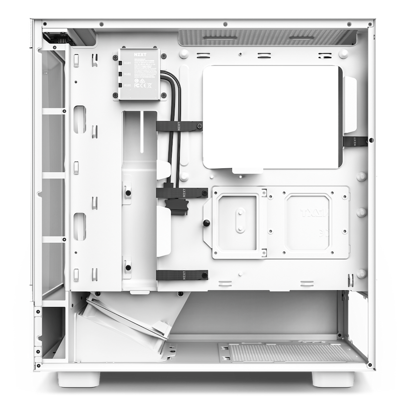 NZXT H Series H5 Elite Edition ATX Mid Tower Chassis All White color