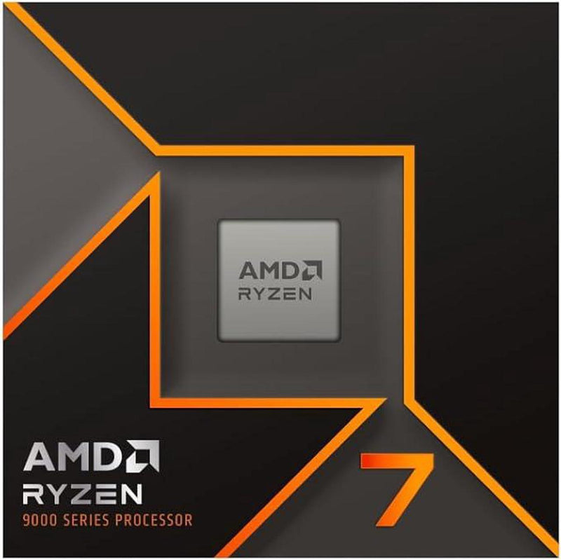 AMD 100-100001404WOF Ryzen 7 9700X 8Cores/16Threads, 65w, Max Boost Clock 5.5 GHz, PCIE 5.0, 32MB Cache, Radeon™ Graphics, 2200 MHz Frequency