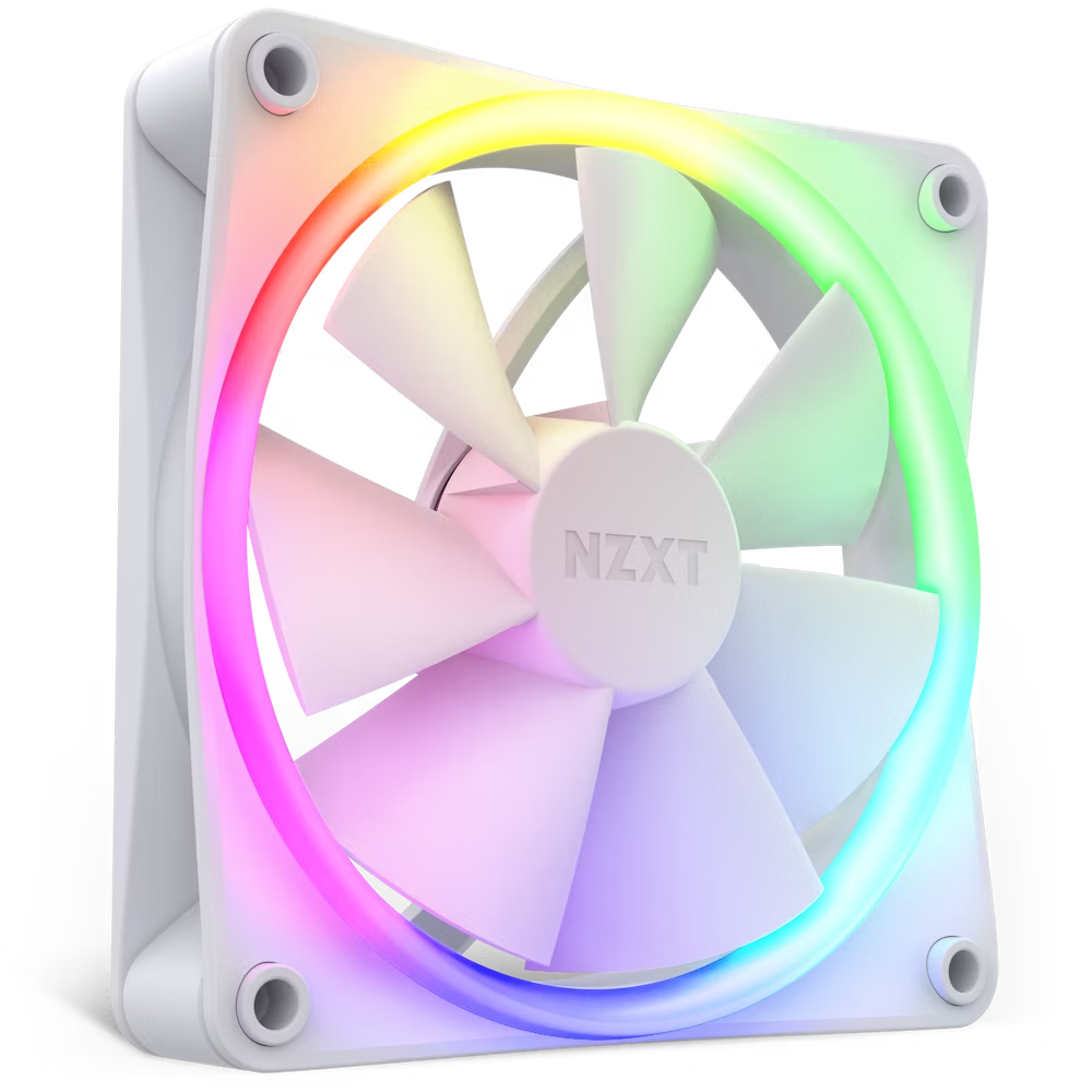 NZXT RF-R12SF-W1 F120RGB - 120mm RGB Fans - Single (White)