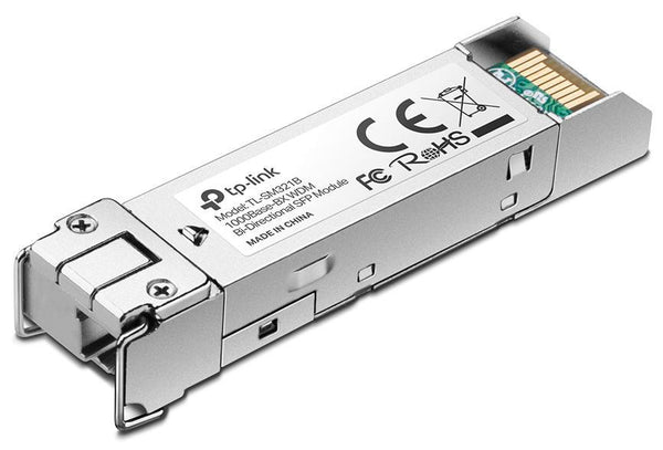 TP-Link SM321B 1000Base-BX WDM Bi-Directional SFP Module, LC connector, TX:1310nm/RX:1550nm, single-mode, 10km