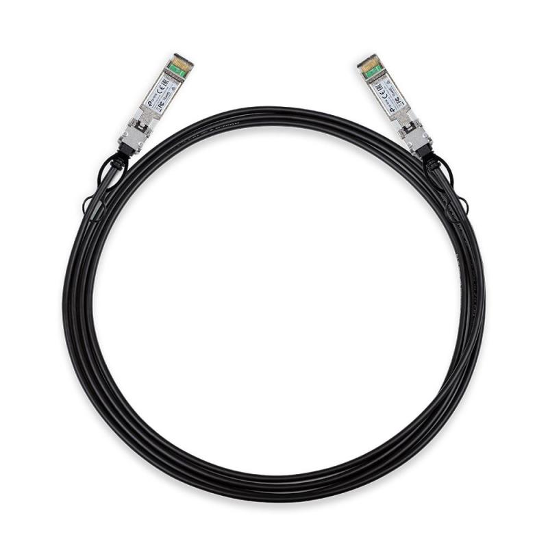 TP-Link SM5220-3M 3M Direct Attach SFP+ Cable for 10 Gigabit Connections