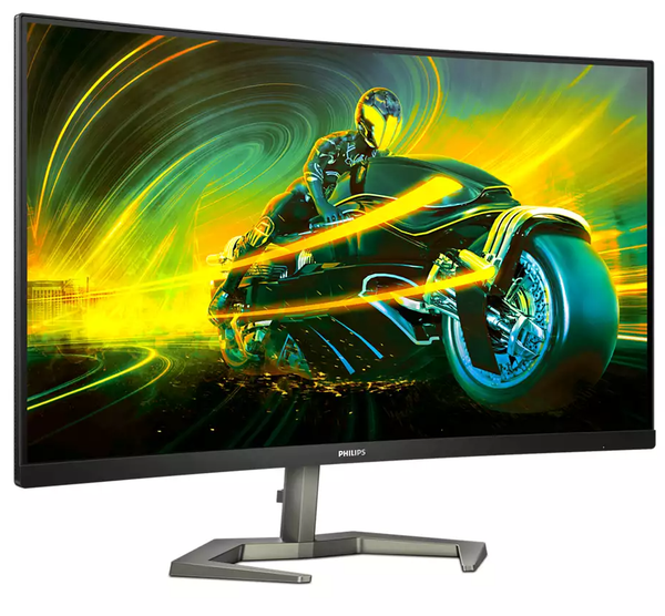 Philips 32M1C5500VL 31.5" (16:9) QHD Evnia Curved Gaming Monitor. VA, 2560x1440, 1ms, 1650Hz, HDMI(2), DP, 3YR