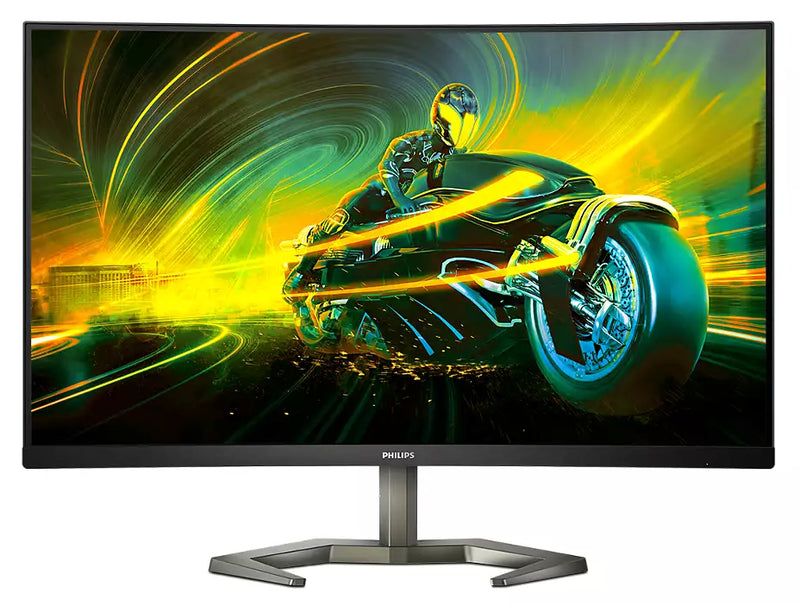 Philips 32M1C5200W 31.5" (16:9) FHD Evnia Curved Gaming Monitor. VA, 1920x1080, 0.5ms, 240Hz, HDMI(2), DP, H/Adj, 3YR