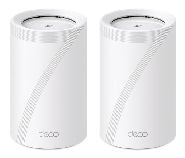 TP-Link Deco BE65(2-pack) BE11000 Whole Home Mesh Wi-Fi 7 System(Tri-Band)