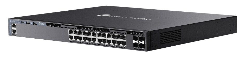 TP-Link SG6428X Omada 24-Port Gigabit Stackable L3 Managed Switch with 4 10GE SFP+ Slots