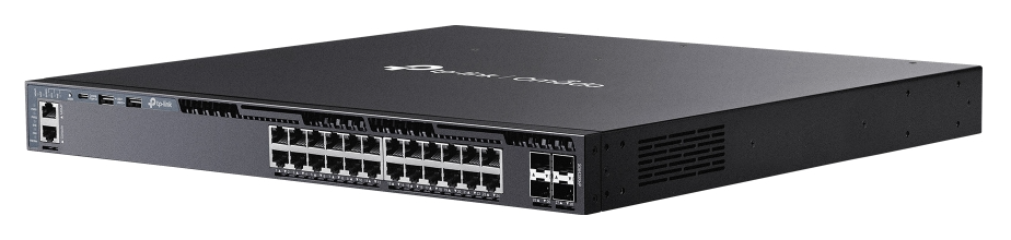 TP-Link SG6428XHP Omada 24-PortGigabit Stackable L3 Managed PoE+ Switch with 4 10GE SFP+ Slots