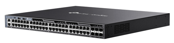 TP-Link SG6654X Omada 48-Port Gigabit Stackable L3 Managed Switch with 6 10GE SFP+ Slots