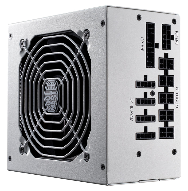 Cooler Master MPE-7501-AFAAG-3GAU MWE 750W Gold Modular V2, White Edition, ATX 3.0, Fully Modular Cable Design, 80 PLUS Gold Certified, ATX 3.0 Support, 12VHPWR Cable