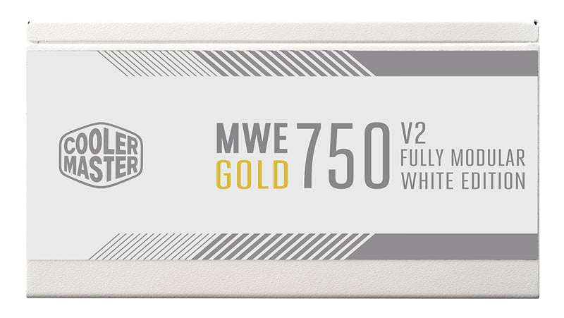 Cooler Master MPE-7501-AFAAG-3GAU MWE 750W Gold Modular V2, White Edition, ATX 3.0, Fully Modular Cable Design, 80 PLUS Gold Certified, ATX 3.0 Support, 12VHPWR Cable