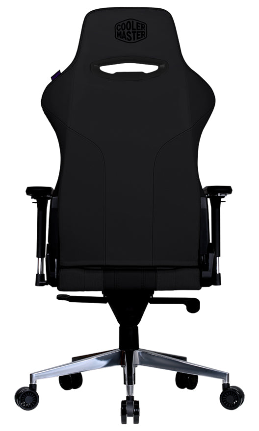 Cooler Master CMI-GCX2C-BK Caliber X2C Gaming Chair COOL-IN Edition, Black Colour, COOL-IN Tech, Designed for Ultra Comfort and Style, Comes with Ergo Head&Built-In Lumbar Pillows