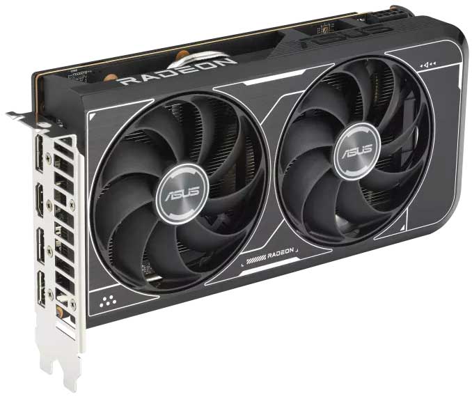 Asus DUAL-RX6600-8G-V3 Dual Radeon™ RX 6600 V3 8GB GDDR6 Gaming Graphics Card