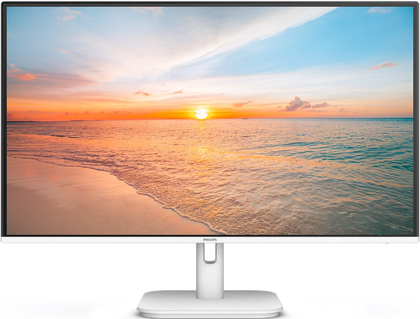 Philips 27E1N1100AW 27" (16:9) FHD Monitor. IPS, 1920x1080, 4ms, 100Hz, VGA, HDMI, Speaker, White, 3YR