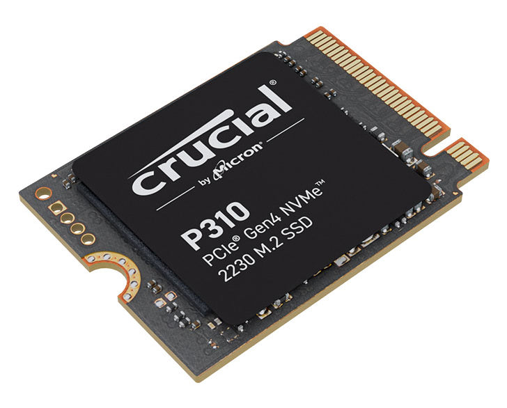 Crucial CT2000P310SSD2 P310 2TB Gen4 2230 NVMe SSD 7100/6000 MB/s R/W, M.2 PCIe4, 5yrs