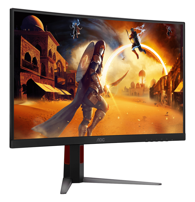 AOC C27G4Z 27" Curved Gaming Monitor. FHD, 0.3MS, 280HZ, FREESYNC, 1500R, HDMI, DP, H/ADJ, 3YR