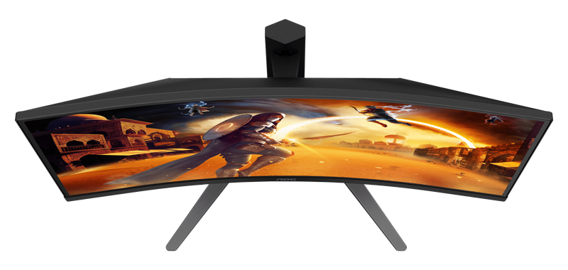 AOC C27G4Z 27" Curved Gaming Monitor. FHD, 0.3MS, 280HZ, FREESYNC, 1500R, HDMI, DP, H/ADJ, 3YR