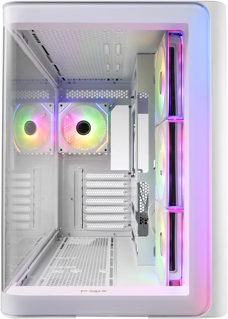 FSP M580-WA ATX Gaming Case. White