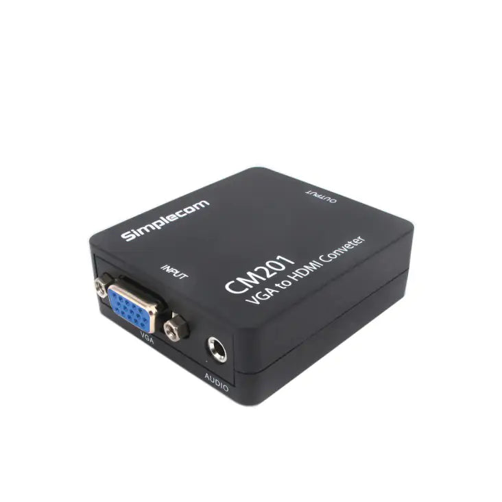 Simplecom CM201 Full HD 1080p VGA to HDMI Converter with Audio