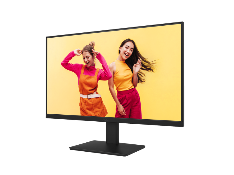 AOC 24B20JH2 23.8" FHD Monitor. IPS Panel, 1920x1080, 100Hz, HDMI 1.4, VGA, Tilt, Low Blue, Flicker Free, Ultra Slim, VESA 100mm Compatible With Additional Parts(need to order separately), Home Office Monitor