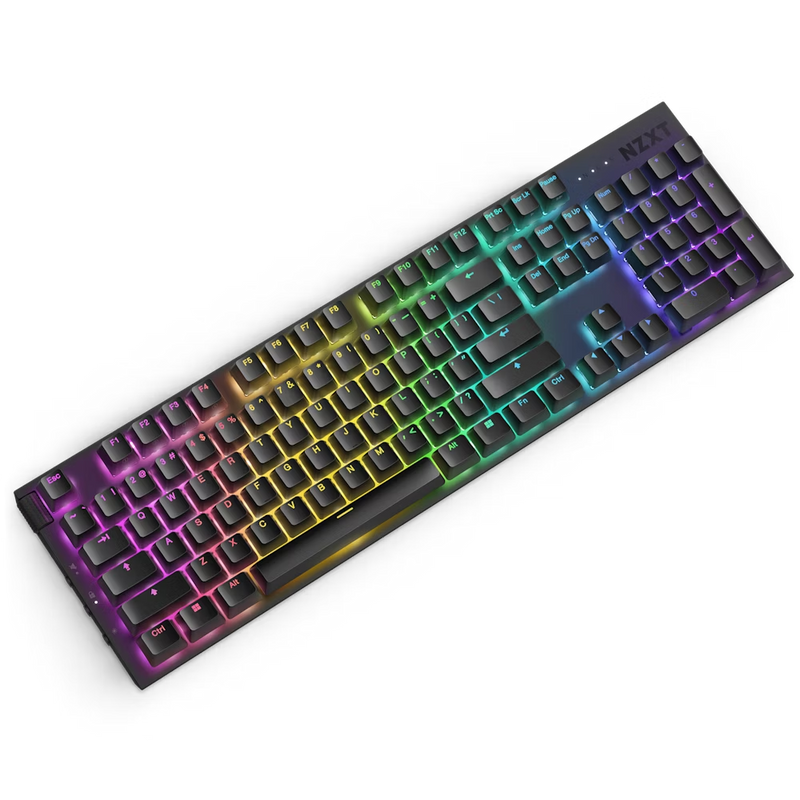 NZXT KB-001NB-US GAMING KEYBOARD FULL SIZE FUNCTION 2 US BLACK