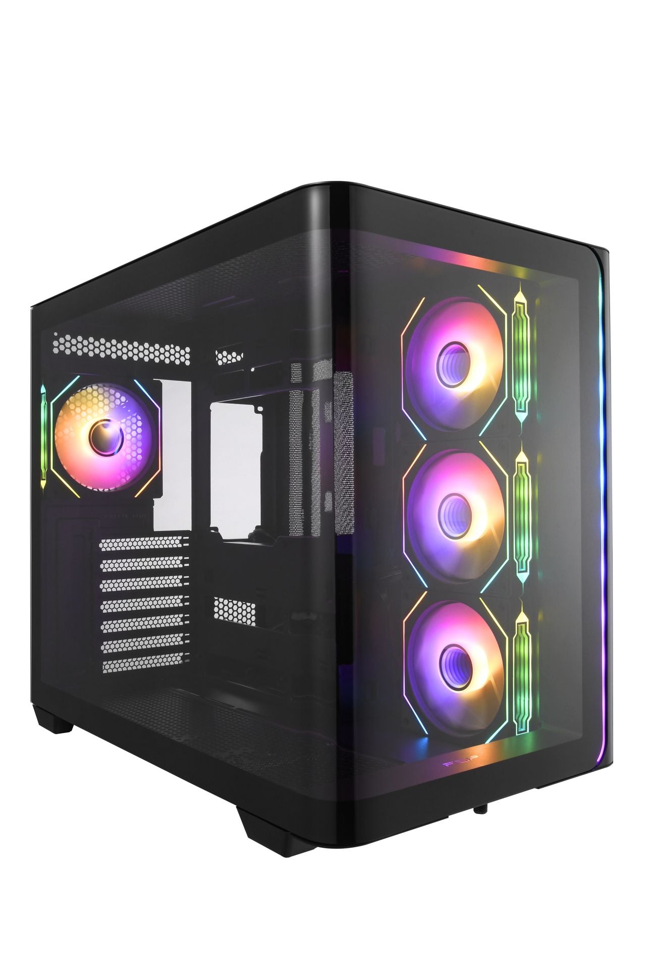 FSP M580-BA ATX Gaming Case. Black