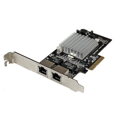 StarTech ST2000SPEXI Dual Port PCI Express (PCIe x4) Gigabit Ethernet Server Adapter Network Card - Intel i350 NIC