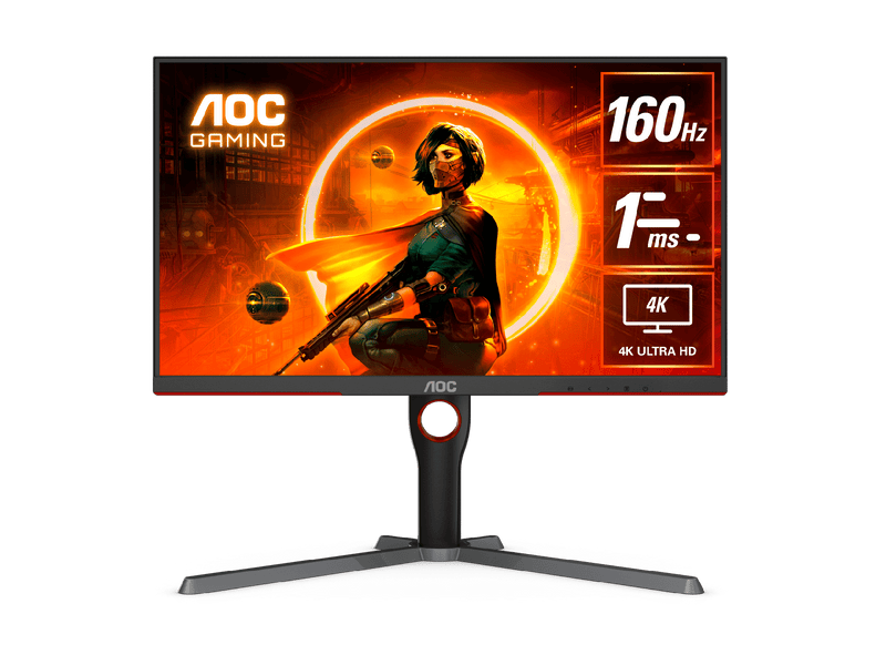 AOC U27G3X 27 4K Gaming Monitor. 3840 × 2160 (UHD) 160Hz 1ms Adaptive