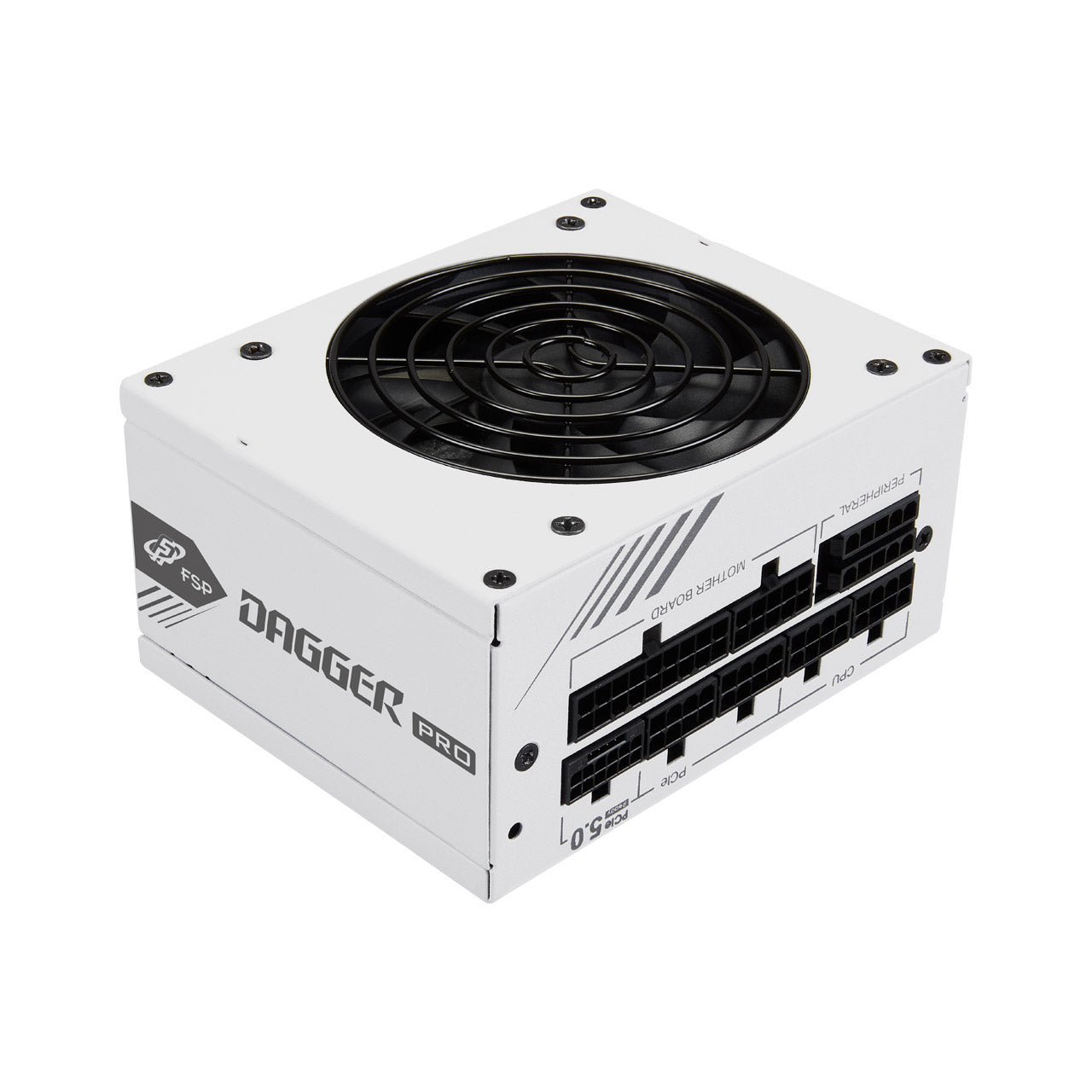 FSP SDA2-850,Gen5 (White) DAGGER PRO ATX3.0(PCIe5.0) 850W Power Supply. White