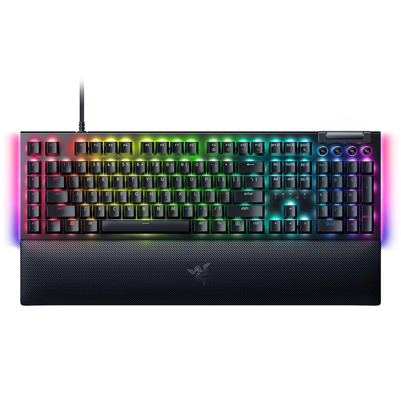 Razer RZ03-04690100-R3M1 BlackWidow V4-Mechanical Gaming Keyboard (Green Switch)-US Layout-FRML