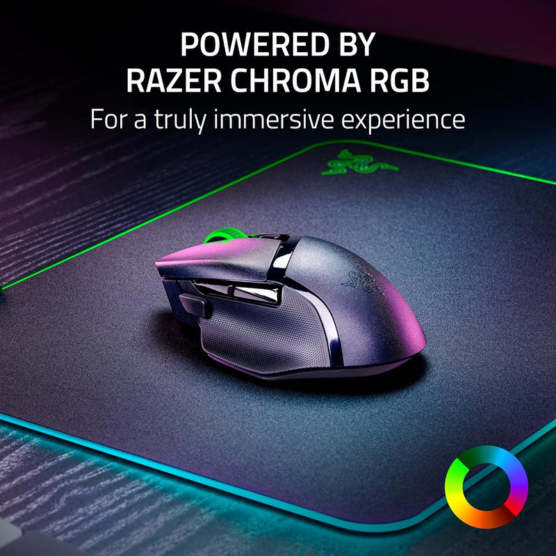 Razer RZ01-04870100-R3A1 Basilisk V3 X HyperSpeed - Wireless Ergonomic Gaming Mouse - AP Packaging