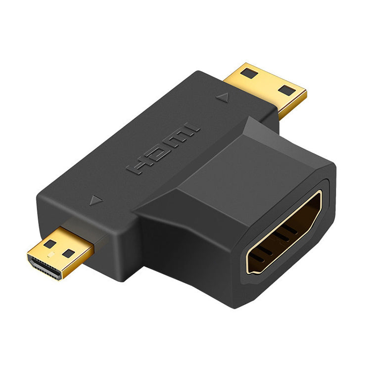 AKY HDMI Female to Mini HDMI Male and Micor HDMI Male converter