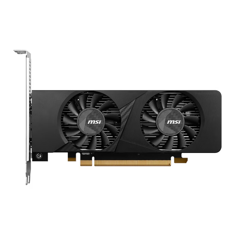 MSI GeForce RTX 3050 LP 6G OC Low Profile Gaming Graphics Card, 1492 MHz Boost Clock, 6GB GDDR6, PCI-E 4.0, 1x DisplayPort 1.4a, 2x HDMI