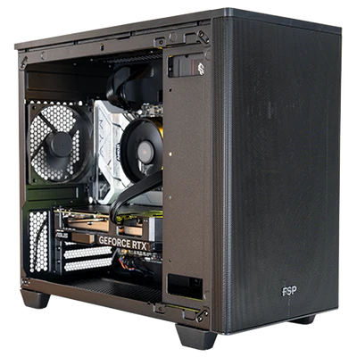 QuantumCrown. Ready To Go Gaming PC (CAN-S04960) R5-7500F, RTX 4060 8GB, 16GB RAM, 1TB SSD, Win 11 Home, 3Y Warranty