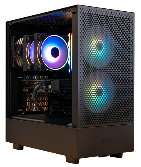 ZenithTech. Ready To Go Gaming PC (ROC-S05065) i7-14700F, RTX4070 SUPER 12GB, 32GB RAM, 2TB SSD, Win 11 Home, 3Y Warranty