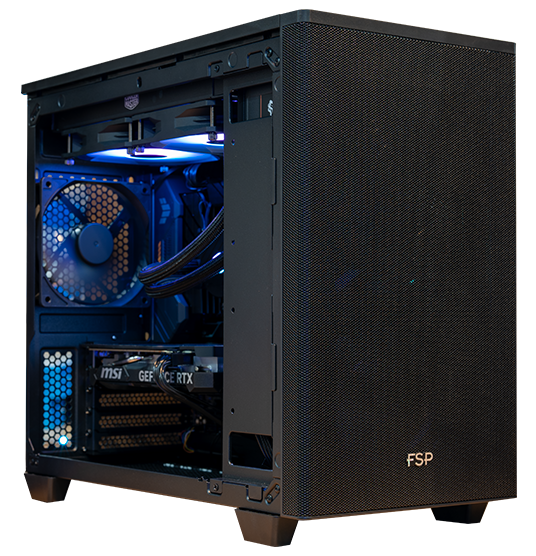 QuantumCrown. Ready To Go Gaming PC (ROC-S04939) i5-14400F, RTX 4060 Ti 8GB, 32GB RAM, 1TB SSD, Win 11 Home, 3Y Warranty