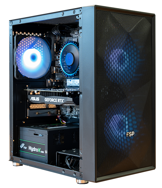 EliteNode. Ready To Go Gaming PC (CAN-S05095) Intel i5-14400F, RTX3050 6GB, 16GB RAM, 1TB SSD, Win 11 Home, 3Y Warranty