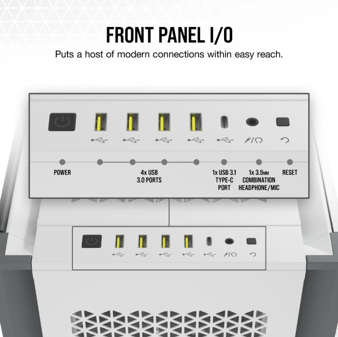 Corsair 7000D AIRFLOW Full Tower White