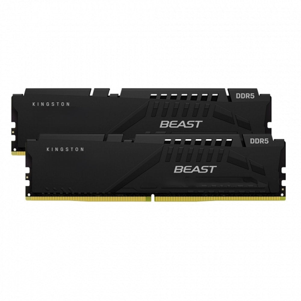 Kingston KF552C36BBEK2-16 16GB (8GBx2) FURY Beast 16GB DDR5 Desktop Memory RAM. 5200MT/s CL36