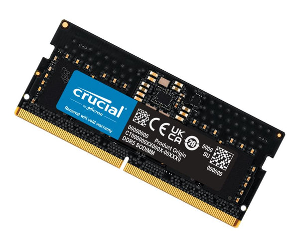 Crucial CT32G56C46S5 32GB (1x32GB) DDR5 SODIMM 5600MHz CL46 Notebook Laptop Memory