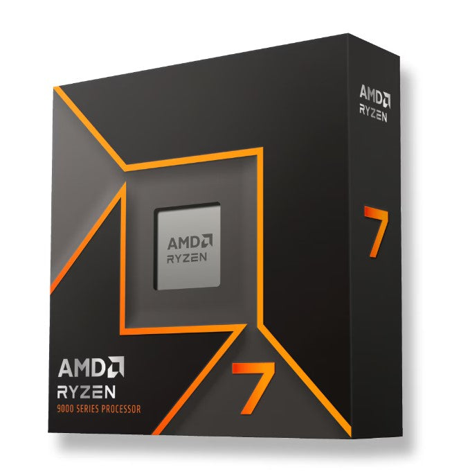 AMD 100-100001404WOF Ryzen 7 9700X 8Cores/16Threads, 65w, Max Boost Clock 5.5 GHz, PCIE 5.0, 32MB Cache, Radeon™ Graphics, 2200 MHz Frequency