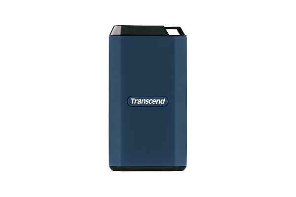 Transcend TS1TESD410C 1TB ESD410 Portable & Rugged SSD.  Dark Blue, USB Type C/Type A, Up to 2,000 MB/s