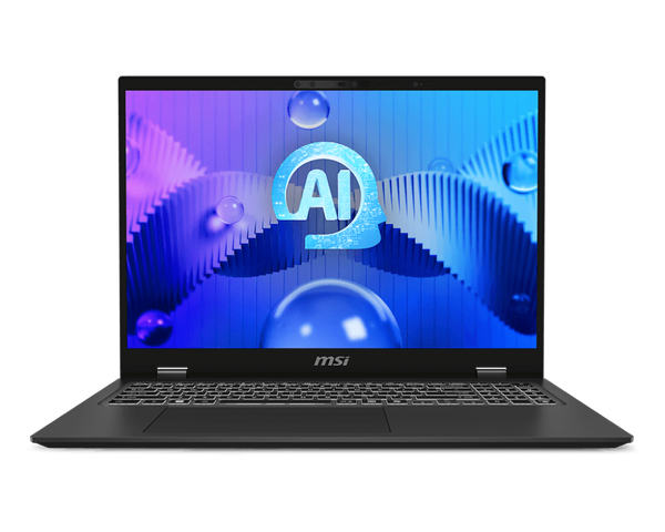 MSI Prestige 16 AI Studio B1VFG-062AU Creator and Gaming Laptop 16" UHD Intel Core™ Ultra 7 processor 155H LPDDR5 32GB 2TB SSD Windows® 11 Home Nvidia RTX 4060, GDDR6 8GB. 2 year warranty