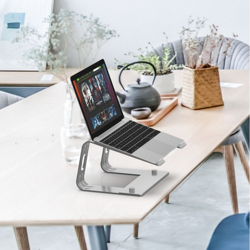 Simplecom CL510 Ergonomic Aluminium Laptop Cooling Stand Elevator, up to 15.6", MacBook compatible