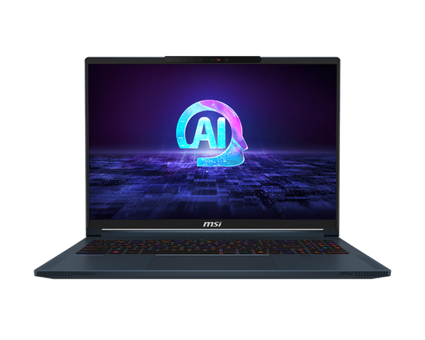 MSI Stealth 16 AI Studio A1VGG-051AU Creator and Gaming Laptop. 16" QHD Intel® Core™ Ultra 9 processor 185H DDR5 16GB*2  2TB SSD Windows11 Pro RTX 4070, GDDR6 8GB, 1 Year Warranty