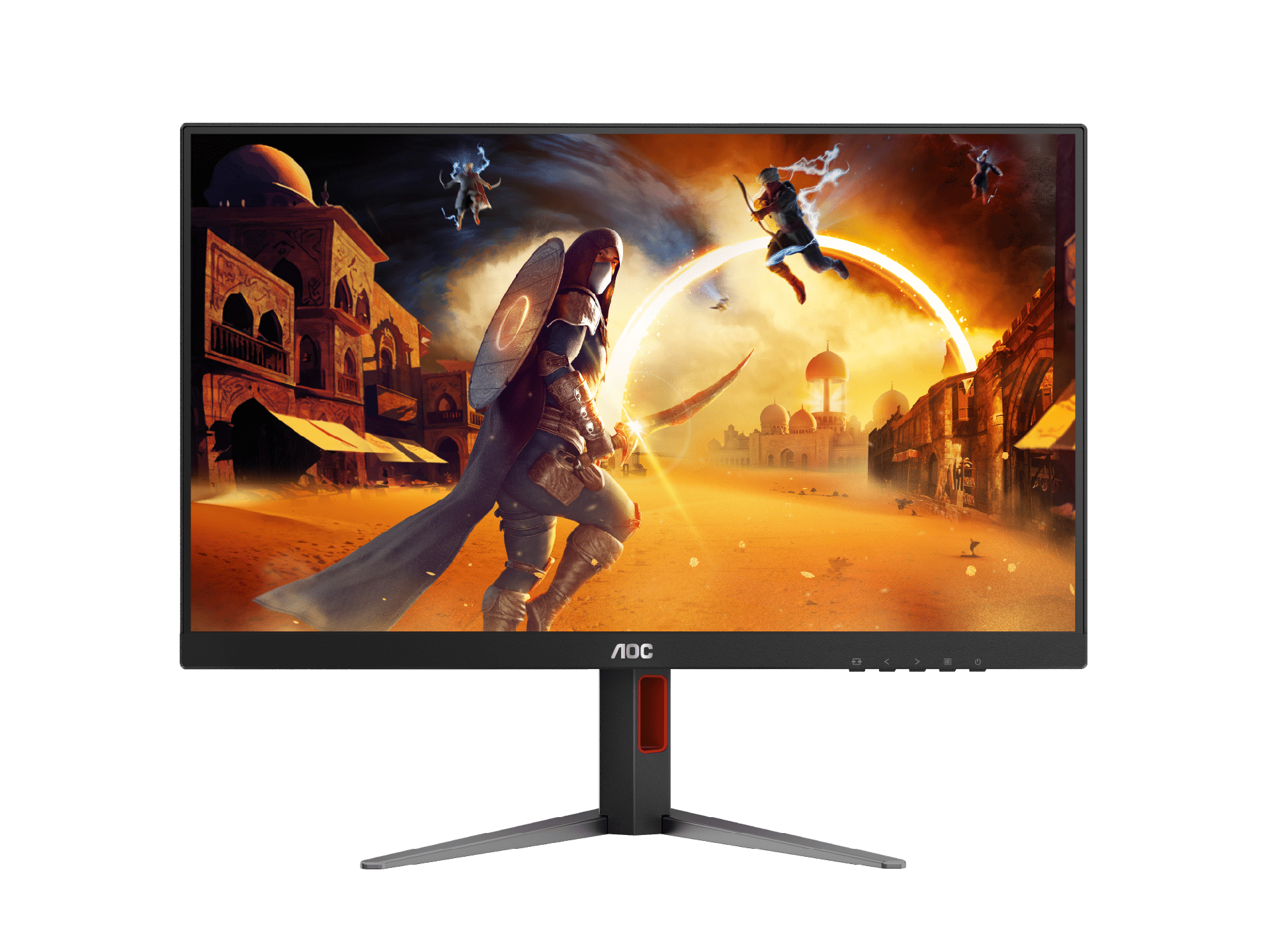 AOC Q27G4 27" Gaming Monitor. Fast IPS, QHD(2560 × 1440), 1ms, 180Hz, DisplayHDR 400